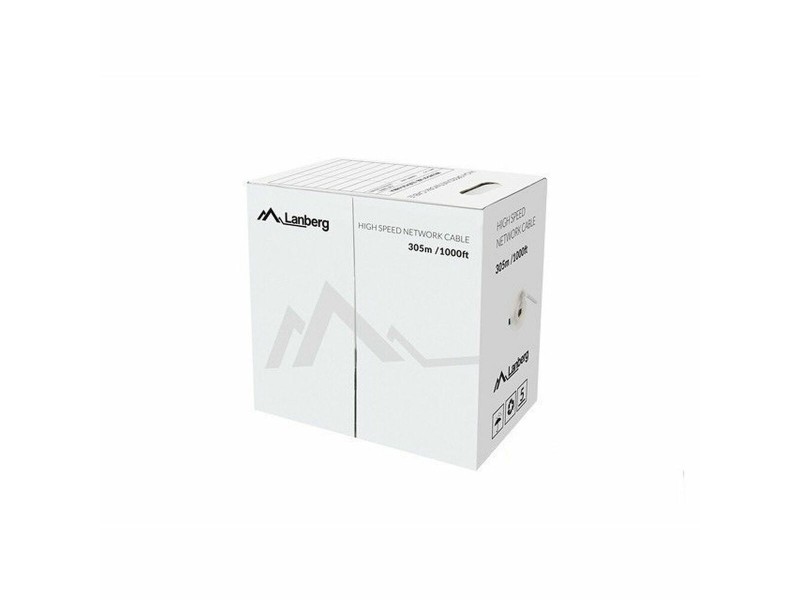 UTP категория 5 твърд мрежови кабел Lanberg LCU5-12CU-0305-O Оранжев 305 m NaN –  BB Ethernet кабели