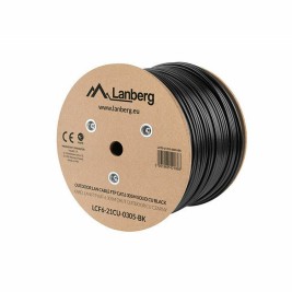 FTP категория 6 твърд мрежови кабел Lanberg LCF6-21CU-0305-BK 305 m Черен