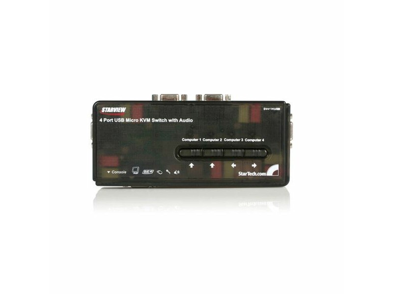 KVM суич Startech SV411KUSB 1,2 m NaN –  BB KVM превключвател