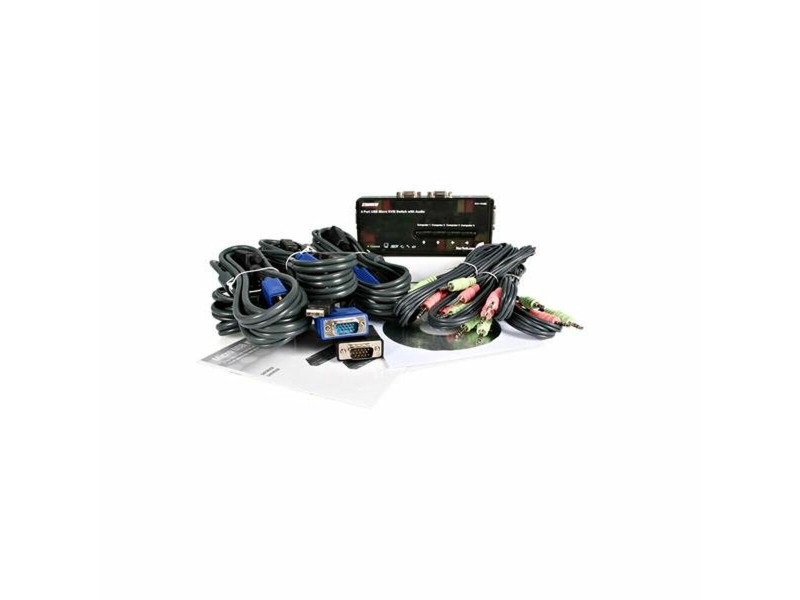 KVM суич Startech SV411KUSB 1,2 m NaN –  BB KVM превключвател