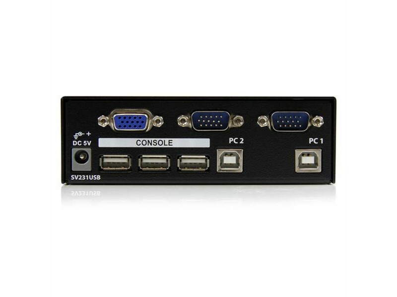 KVM суич Startech SV231USBGB NaN –  BB KVM превключвател