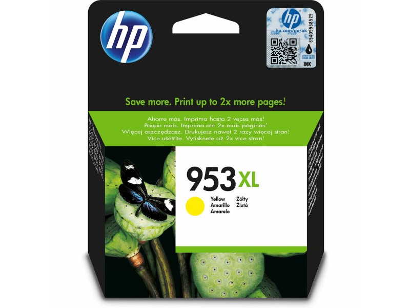 Оригиална касета за мастило HP F6U18AE Жълт NaN –  BB Касети с мастило