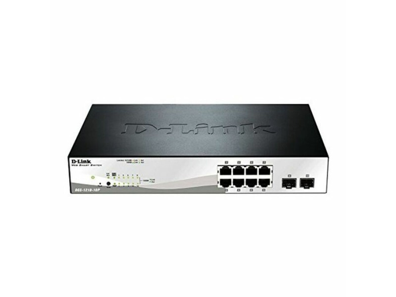 Ключ за десктоп D-Link DGS-1210-10P         10 Puertos RJ45 NaN –  BB Мрежови комутатори
