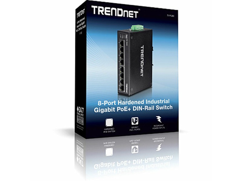 Суич Trendnet TI-PG80 NaN –  BB Мрежови комутатори