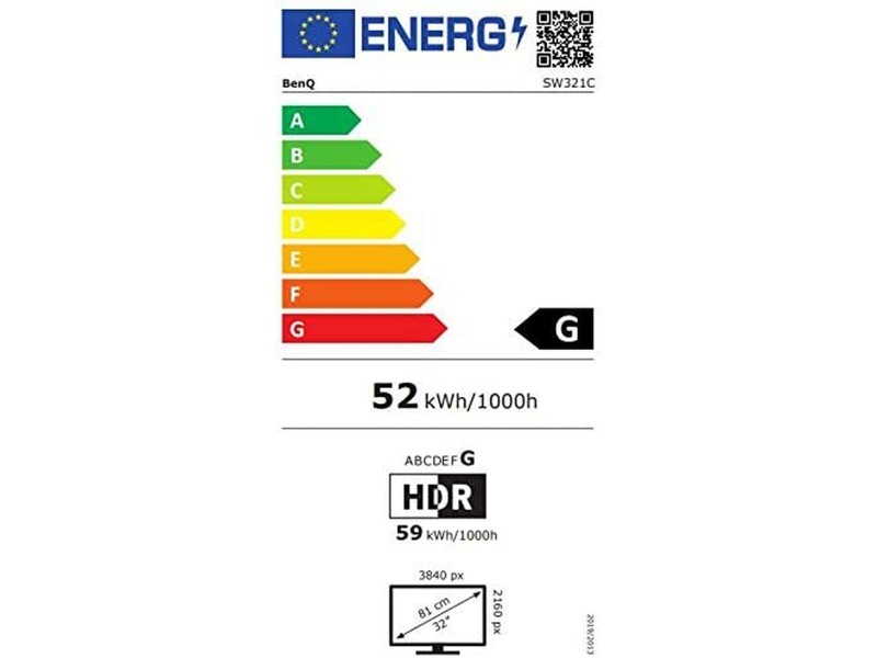 Монитор BenQ SW321C 32 LED IPS 60 Hz 50-60  Hz NaN –  BB Монитори