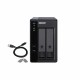 SATA 5.25 калъф за SATA 2.5 Qnap TR-002               Черен NaN –  BB Мрежово прикачено хранилище