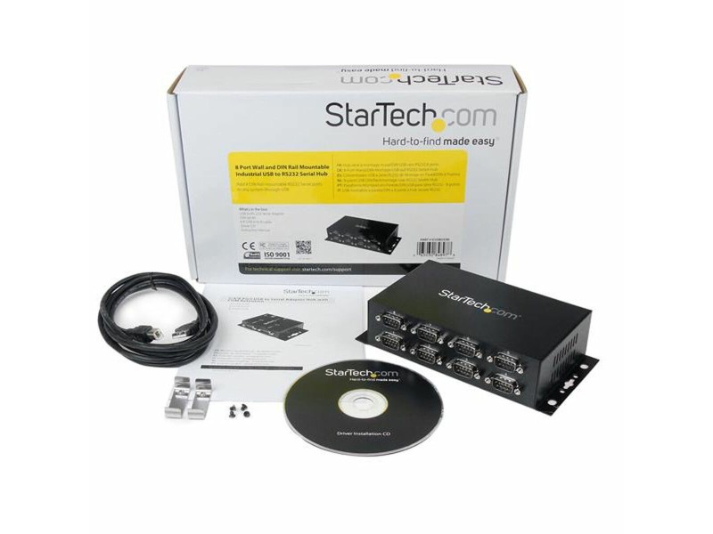 Адаптер за USB към RS232 Startech ICUSB2328I Черен NaN –  BB Мрежови хъбове