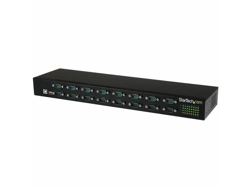 USB извод Startech ICUSB23216FD Черен USB-RS232 NaN –  BB Мрежови хъбове