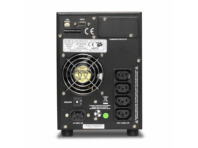 Инрактивен UPS Riello SEP 1500 NaN –  BB Непрекъсваеми захранвания