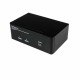 Прекъсвач KVM с 2 порта Startech SV231DPDDUA Черен NaN –  BB KVM превключвател