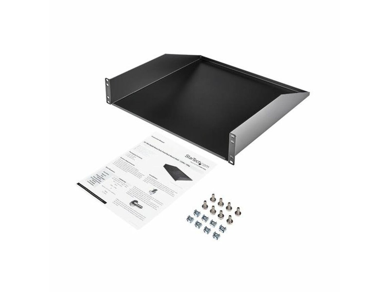 Фиксиран рафт за шкаф Startech MDP2DVIMM6 NaN –  BB Шкафове и рафтове