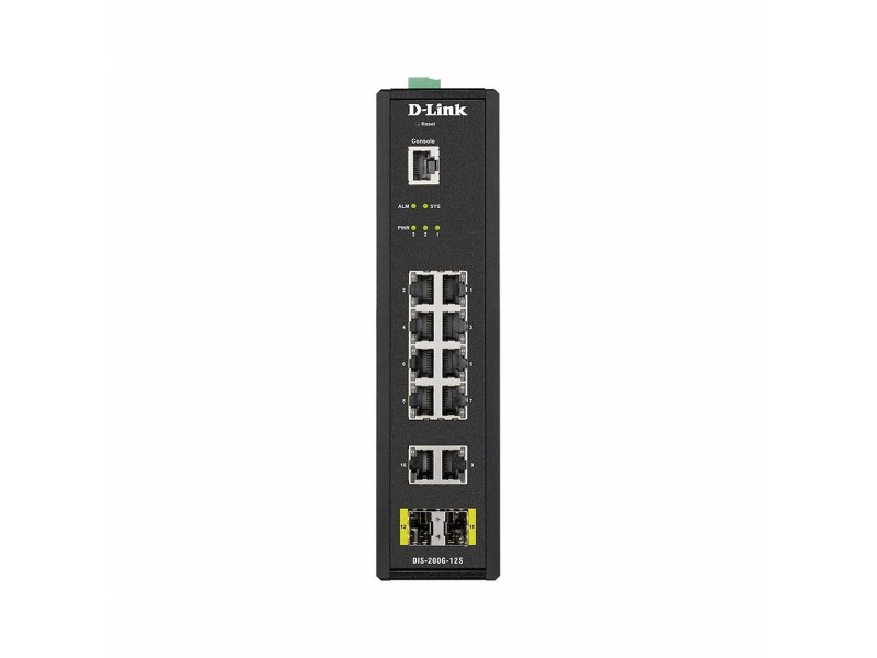 Суич D-Link DIS-200G-12S NaN –  BB Мрежови комутатори