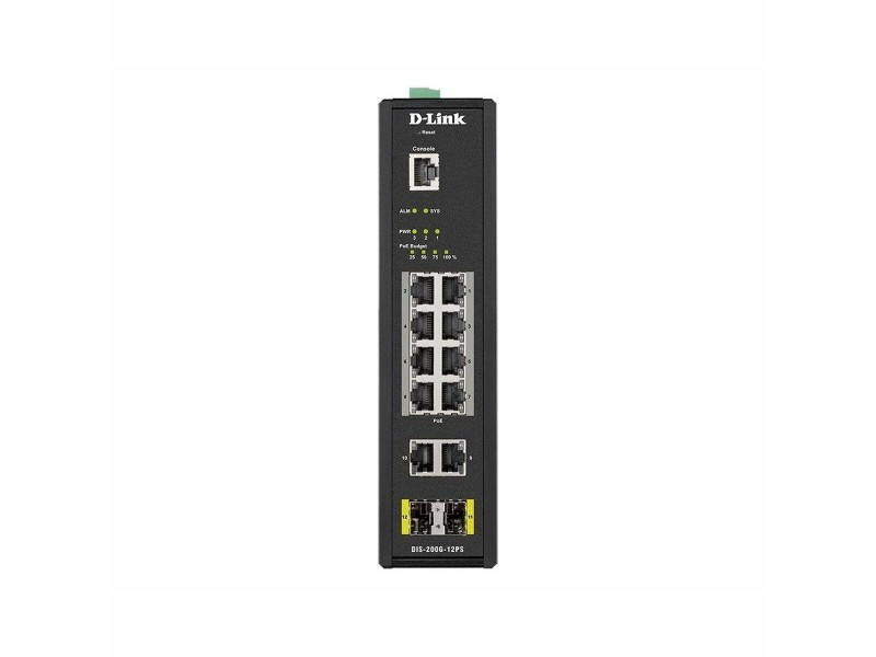 Суич D-Link DIS-200G-12PS NaN –  BB Мрежови комутатори