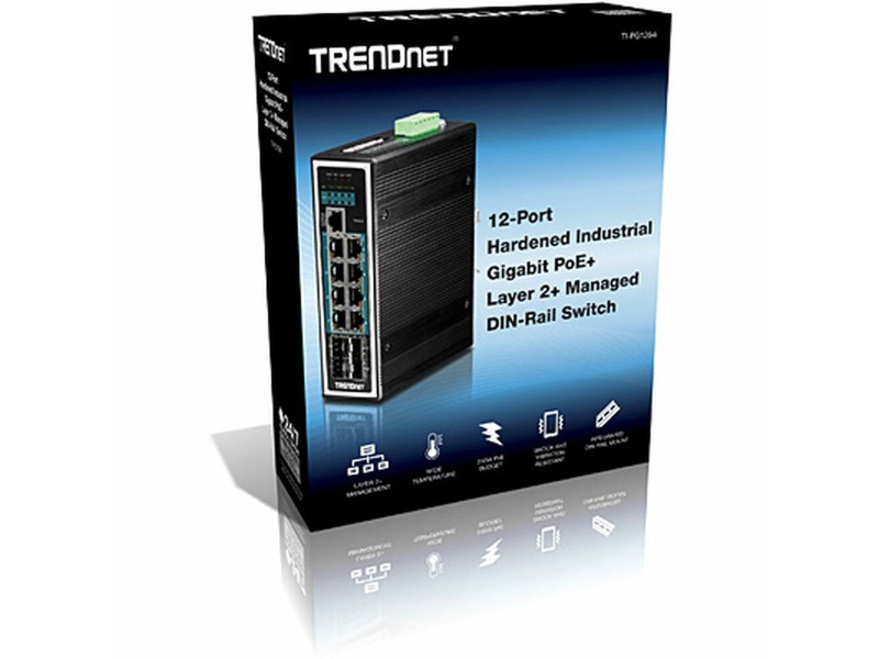 Суич Trendnet TI-PG1284I NaN –  BB Мрежови комутатори