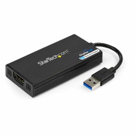 Адаптер за USB 3.0 към VGA Startech USB32HD4K            Черен