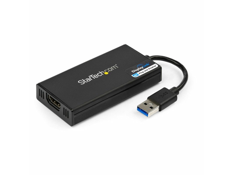 Адаптер за USB 3.0 към VGA Startech USB32HD4K            Черен NaN –  BB HDMI кабели