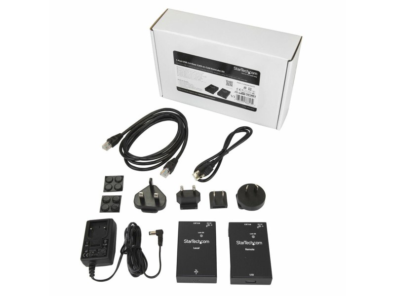 Удължител Startech USB2001EXTV          Черен NaN –  BB USB кабели