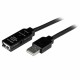 USB Cable Startech USB2AAEXT25M Черен NaN –  BB USB кабели