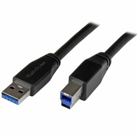 Кабел USB A към USB B Startech USB3SAB10M           Черен