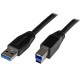 Кабел USB A към USB B Startech USB3SAB5M Черен NaN от | techMAG.bg Кабел USB A към USB B Startech USB3SAB5M Черен NaN – BB USB кабели
