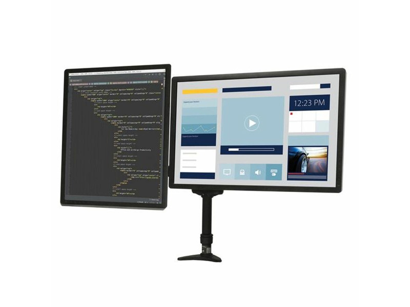 Поставка за монитор Startech ARMDUAL Черен 24 NaN –  BB Стойки и подпори
