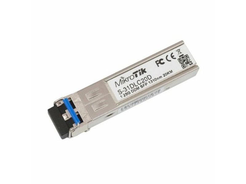 Многомодов оптичен модул SFP+ Mikrotik S+85DLC03D 10000 Mbit/s NaN –  BB Мрежови приемо-предаватели