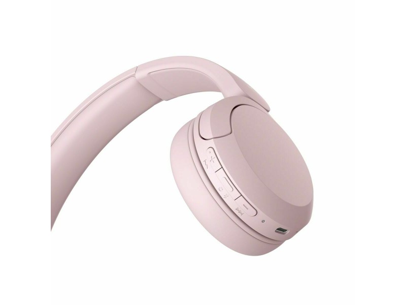 Слушалки с лента за глава Sony WHCH520P.CE7 Розов NaN –  BB Слушалки
