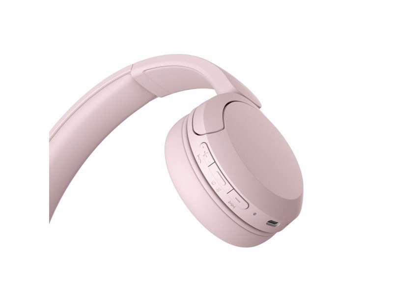 Слушалки с лента за глава Sony WHCH520P.CE7 Розов NaN –  BB Слушалки