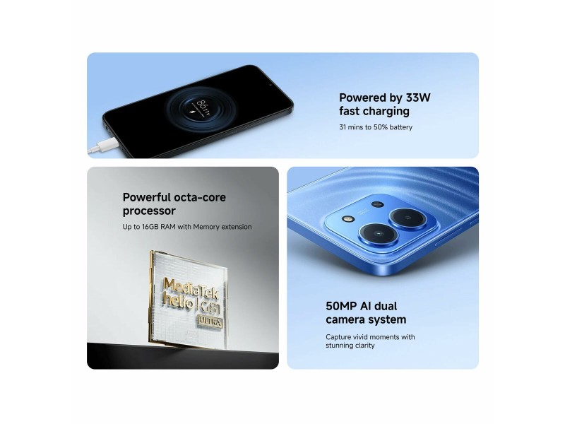 Смартфони Xiaomi Redmi 15C 6,9 Octa Core 4 GB RAM 256 GB Оранжев NaN –  BB Безплатни телефони и смартфони