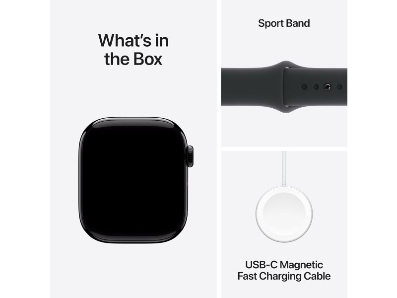 Смарт часовник Apple Apple Watch Series 10 Черен 1,77 NaN –  BB Умни часовници