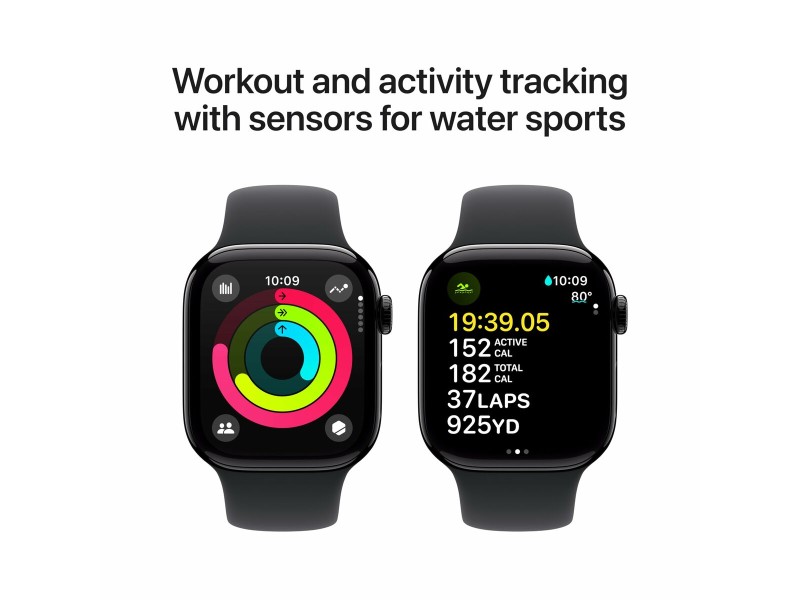 Смарт часовник Apple Apple Watch Series 10 Черен 1,77 NaN –  BB Умни часовници