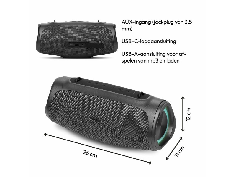 Преносими блутут колони Medion 15 W NaN –  BB Преносими Bluetooth високоговорители