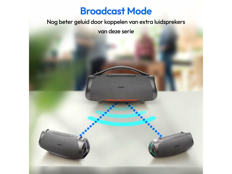 Преносими блутут колони Medion 15 W NaN –  BB Преносими Bluetooth високоговорители