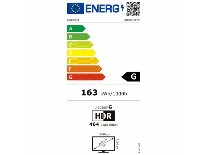 Смарт телевизор Samsung TQ83S95F 83 4K Ultra HD HDR OLED QLED (След ремонт B) NaN –  BB Телевизори