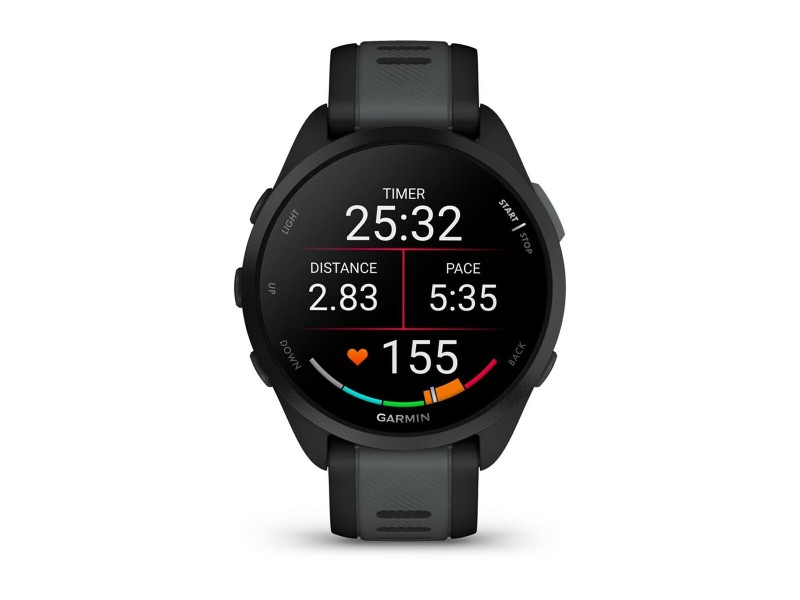Смарт часовник GARMIN Forerunner 165 Music Черен Сив Сребрист 1,2 43 mm NaN –  BB Умни часовници