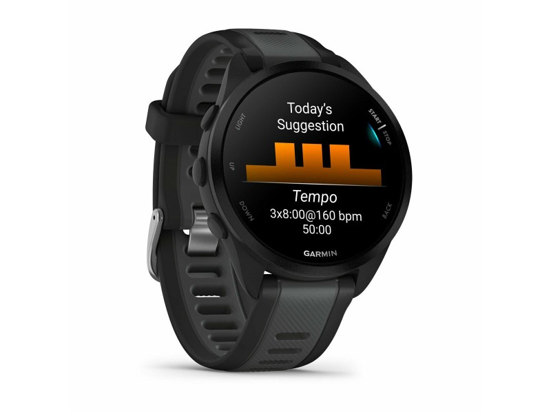 Смарт часовник GARMIN Forerunner 165 Music Черен Сив Сребрист 1,2 43 mm NaN –  BB Умни часовници