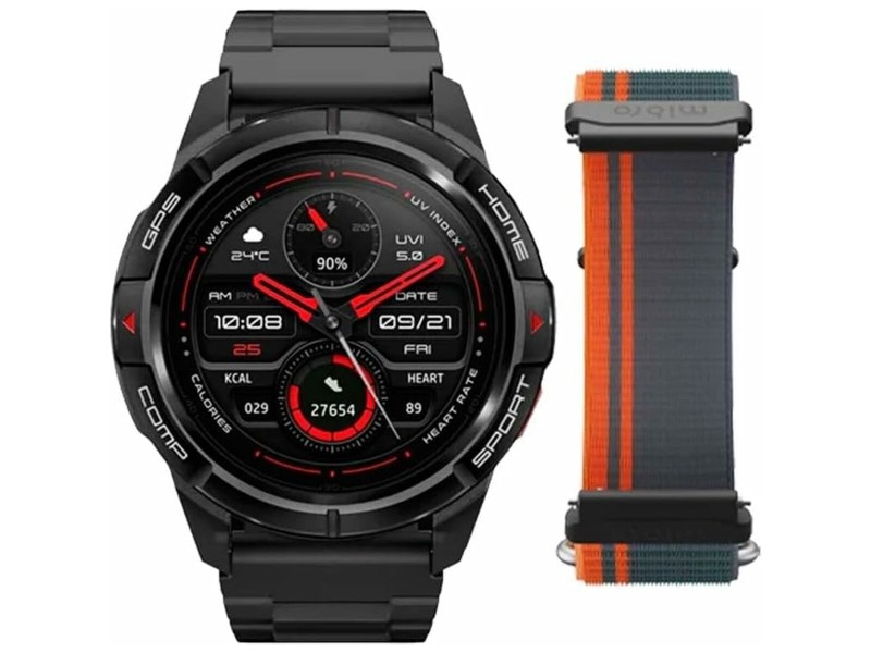 Смарт часовник Mibro GS Active Черен 1,3 NaN –  BB Умни часовници