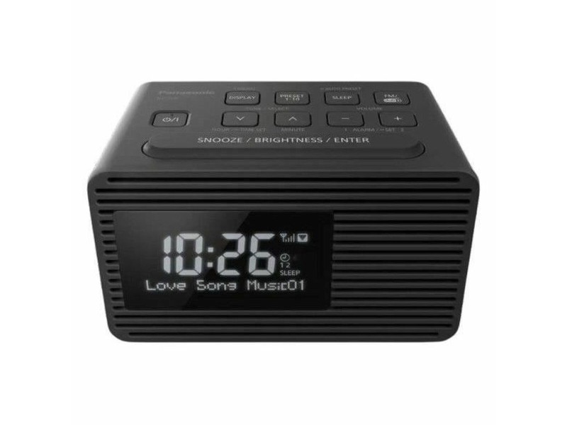 Радио часовник Panasonic RC-D8EG-K Черен NaN –  BB Радиостанции