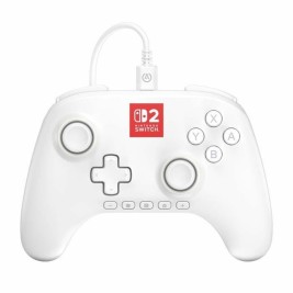 Джойстик Pro за Nintendo Switch + USB кабел Powera NSGP0524-01 Бял
