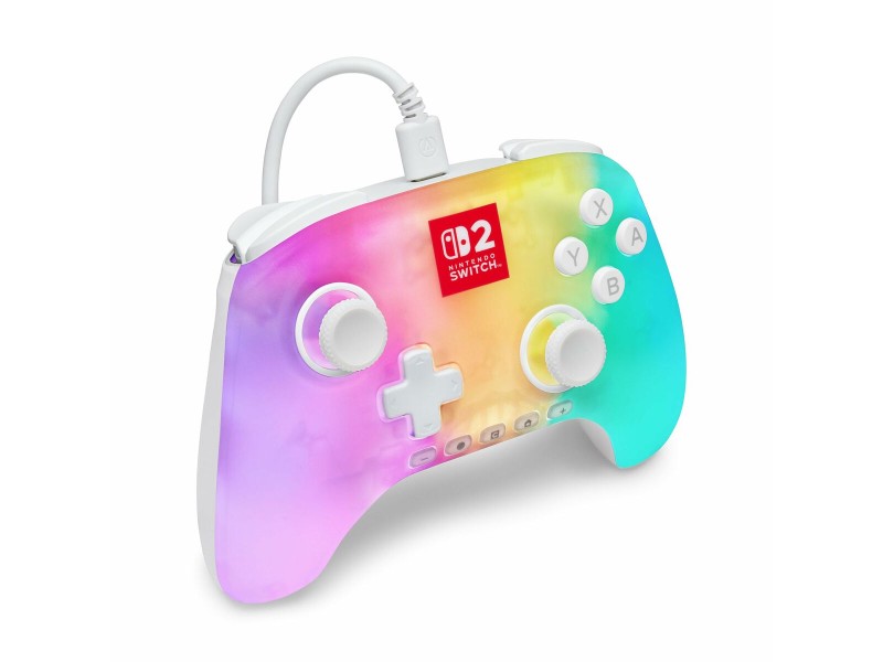 Джойстик Pro за Nintendo Switch + USB кабел Powera NSGP0524-01 Бял NaN –  BB Управления