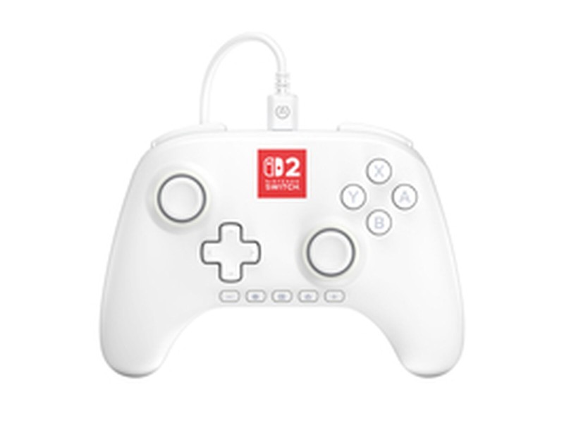 Джойстик Pro за Nintendo Switch + USB кабел Powera NSGP0524-01 Бял NaN –  BB Управления