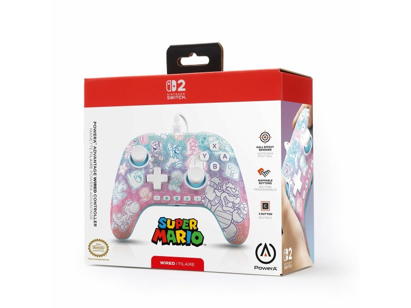Джойстик Pro за Nintendo Switch + USB кабел Powera Super Mario NaN –  BB Управления