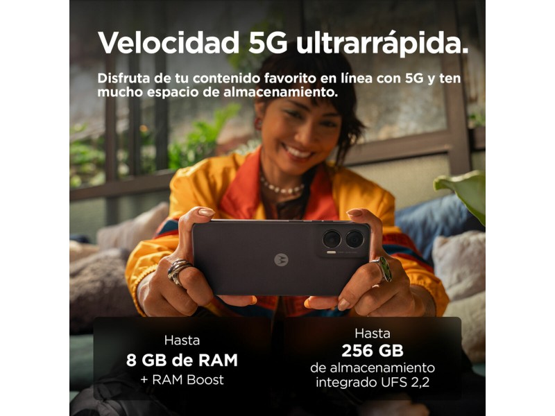 Смартфони Motorola G35 5G 6,72 Unisoc 8 GB RAM 256 GB Черен Сив NaN –  BB Безплатни телефони и смартфони