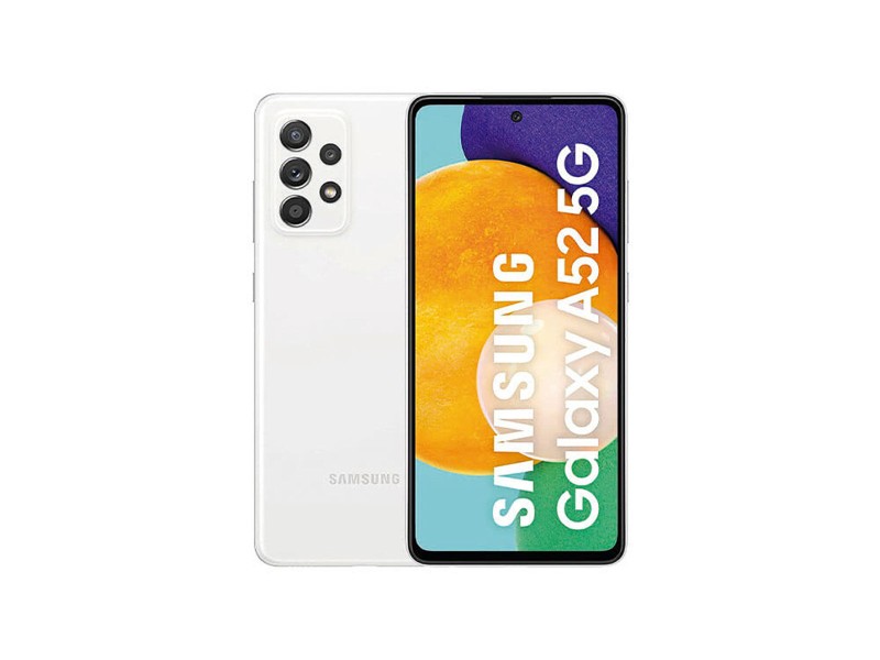 Смартфони Samsung Galaxy A52 5G 6,5 Octa Core 6 GB RAM 128 GB Бял NaN –  BB Безплатни телефони и смартфони