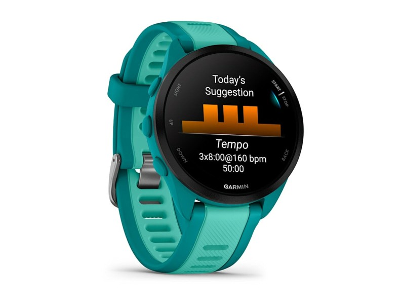 Смарт часовник GARMIN Forerunner 165 Music Син Сребрист 1,2 43 mm NaN –  BB Умни часовници