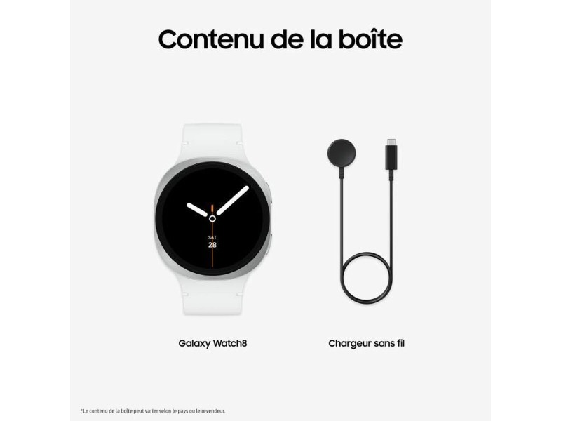 Смарт часовник Samsung Galaxy Watch8 Сребрист 1,5 Ø 44 mm NaN –  BB Умни часовници