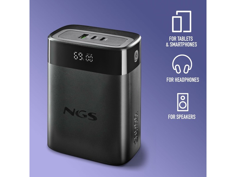 Powerbank NGS TWIX30 Черен 30000 mAh NaN от | techMAG.bg Powerbank NGS TWIX30 Черен 30000 mAh NaN – BB Преносими зарядни устройства