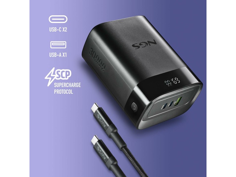 Powerbank NGS TWIX30 Черен 30000 mAh NaN от | techMAG.bg Powerbank NGS TWIX30 Черен 30000 mAh NaN – BB Преносими зарядни устройства