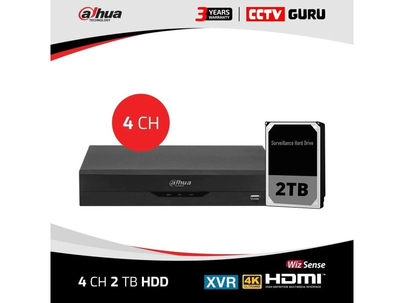 TDT тунер DAHUA TECHNOLOGY XVR5104HS-4KL-I3 NaN –  BB TDT приемници