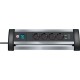 Табло с 4 гнезда с бутон за включване Brennenstuhl Alu-Office-Line 3600 W USB x 2 (1,8 m) NaN –  BB Ленти